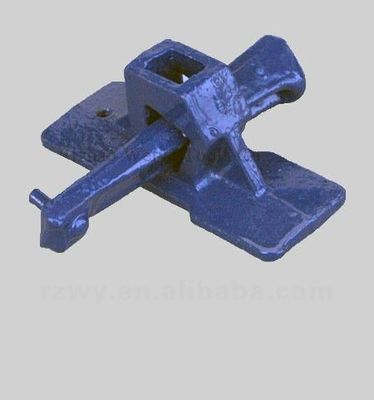 China Gemaltes blaues formbares Eisen zwängte Kopplerbaugerüst Zusätze/Teile fournisseur