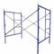 Blau malte Stahl-Baugerüst-System des Rahmen-Q235 für Bauvorhaben/Yard-Bau fournisseur