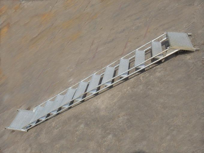 Vor- galvanisierte Baugerüst-Leiter, Treppenbaugerüstsystem 37kg 3.05*2m