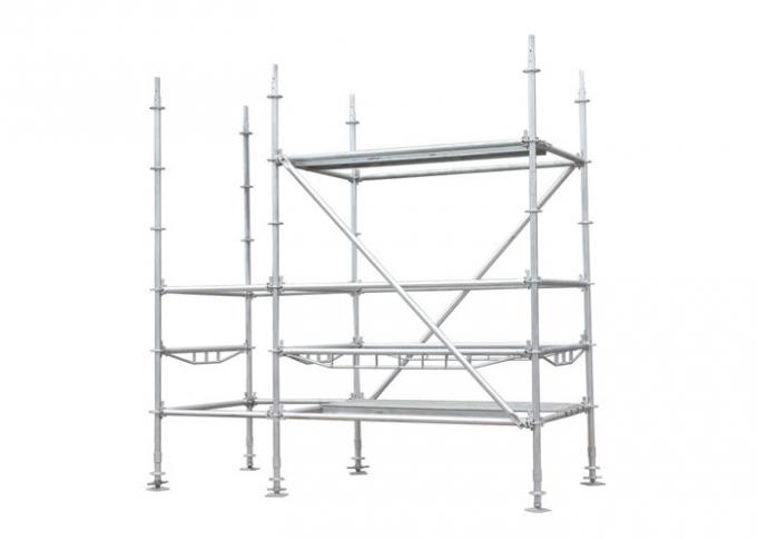 Baugerüst-System HDG Q235 Q345 Ringlock für hohes Aufstiegsgebäude