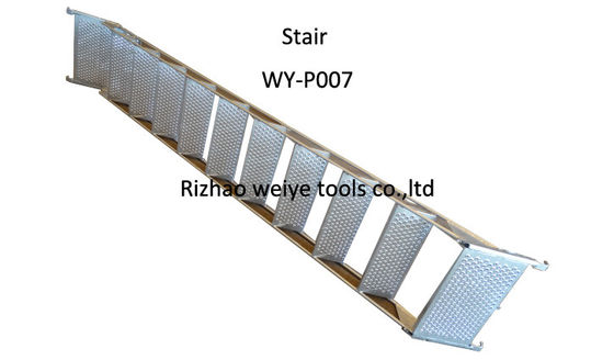 China Vor- galvanisierte Baugerüst-Leiter, Treppenbaugerüstsystem 37kg 3.05*2m fournisseur