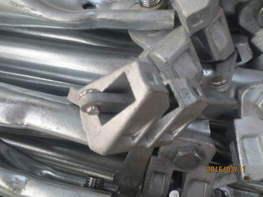Ringlock-Vertikalen 48.3*3.2mm Ringlock Oberfläche des Baugerüst-System-HDG fournisseur